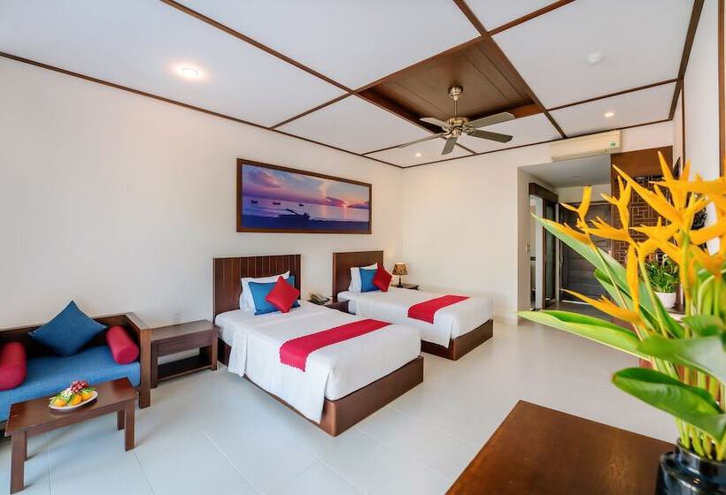 ویلای 1 خوابه با چشمانداز دریا, Tam Thanh Beach Resort & Spa