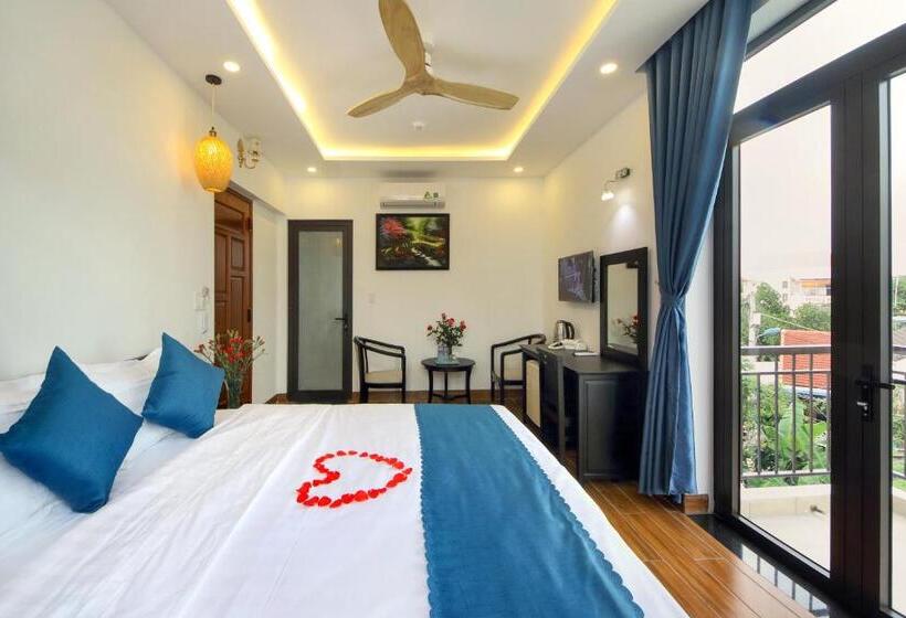 اتاق استاندارد با تخت بزرگ, Quynh Long Villa