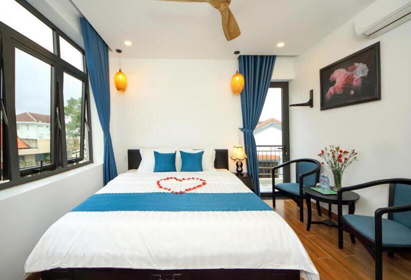 اتاق استاندارد با تخت بزرگ, Quynh Long Villa
