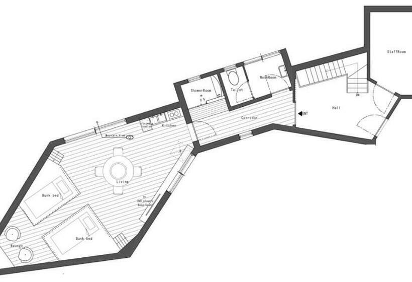 패밀리 룸 산 전망, Yadoya Lodge