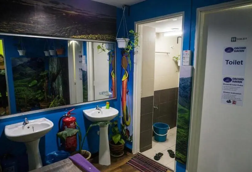 Standard-huone Jaettu Kylpyhuone, Orchid Haven