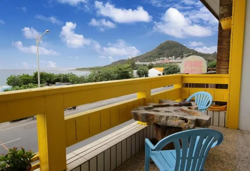 اتاق استاندارد چهار تخته با چشمانداز دریا, Goden Beach B&b