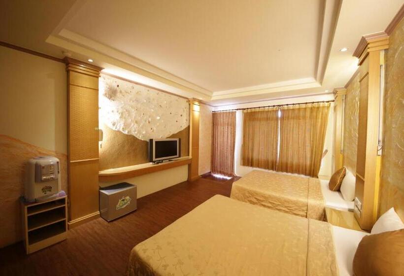 اتاق استاندارد چهار تخته با چشمانداز دریا, Goden Beach B&b