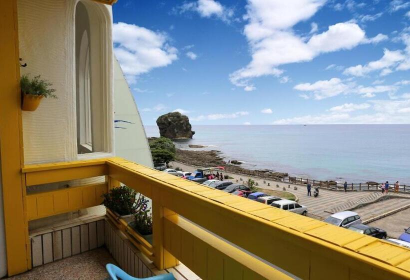 اتاق استاندارد چهار تخته با چشمانداز دریا, Goden Beach B&b