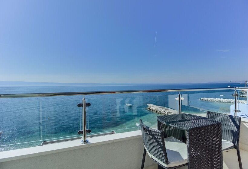 חדר סטנדרט נוף לים עם מרפסת, Pansion Martin