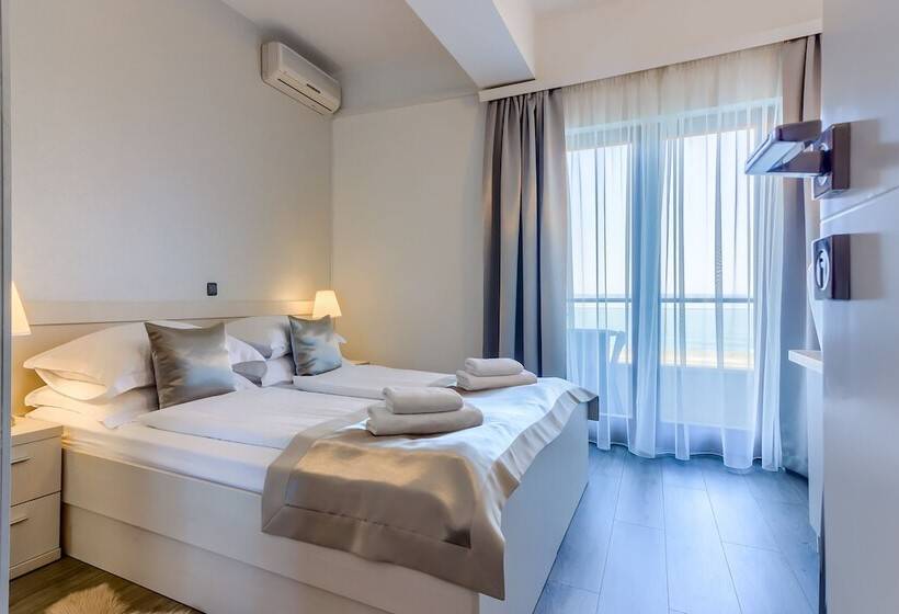 חדר סטנדרט נוף לים עם מרפסת, Pansion Martin