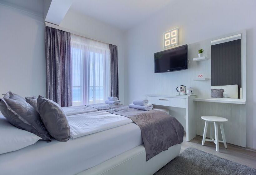 חדר סטנדרט נוף לים עם מרפסת, Pansion Martin