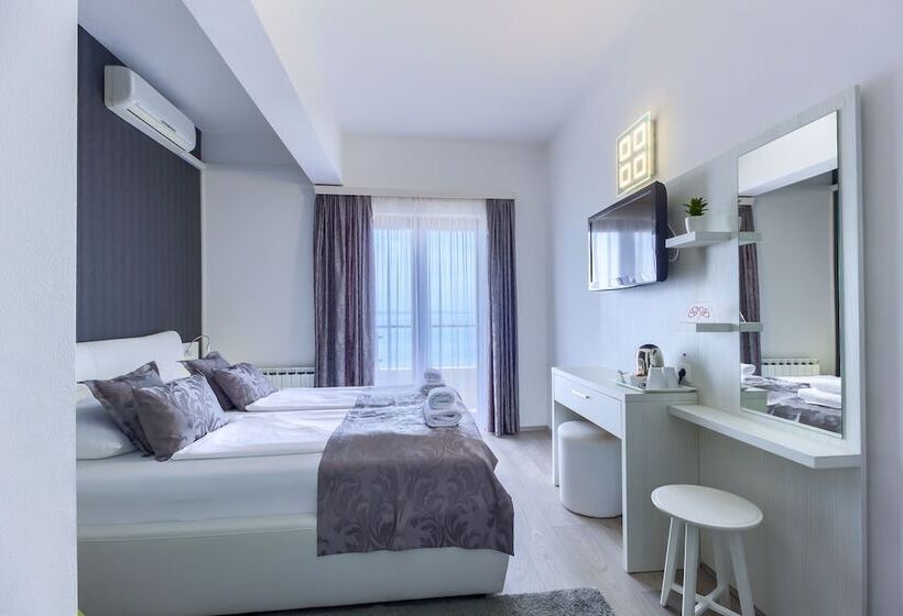 חדר סטנדרט נוף לים עם מרפסת, Pansion Martin