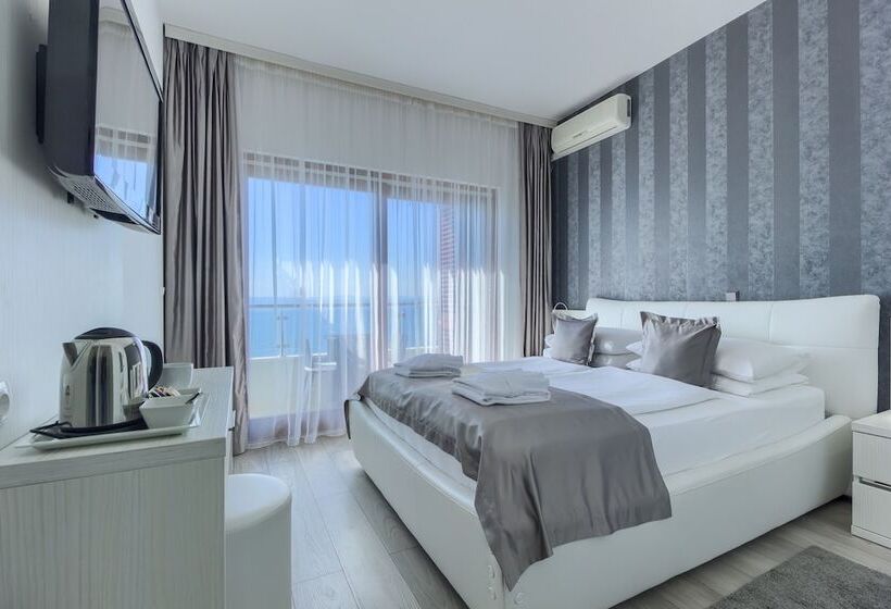 חדר סטנדרט נוף לים עם מרפסת, Pansion Martin