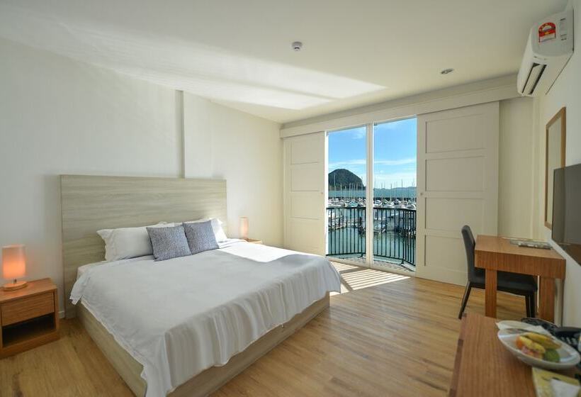 豪华海景房, Ramada By Wyndham Langkawi Marina