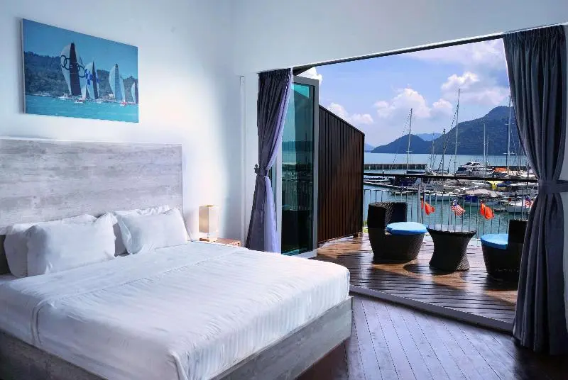 オーシャンビューデラックスルーム, Ramada By Wyndham Langkawi Marina