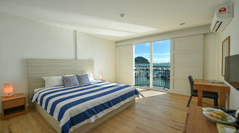 اتاق لوکس با چشم‌انداز دریا, Ramada By Wyndham Langkawi Marina