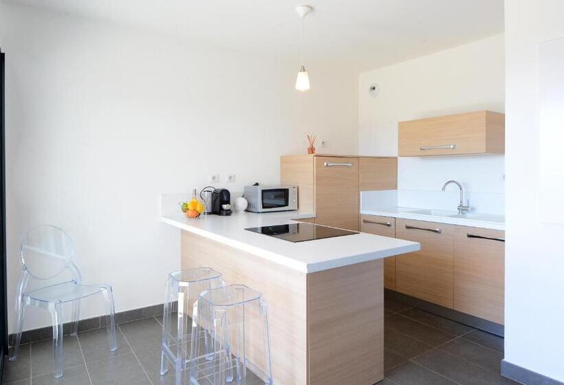 إستوديو قياسى مطل على البحر, Les Terrasses Du Grand Large