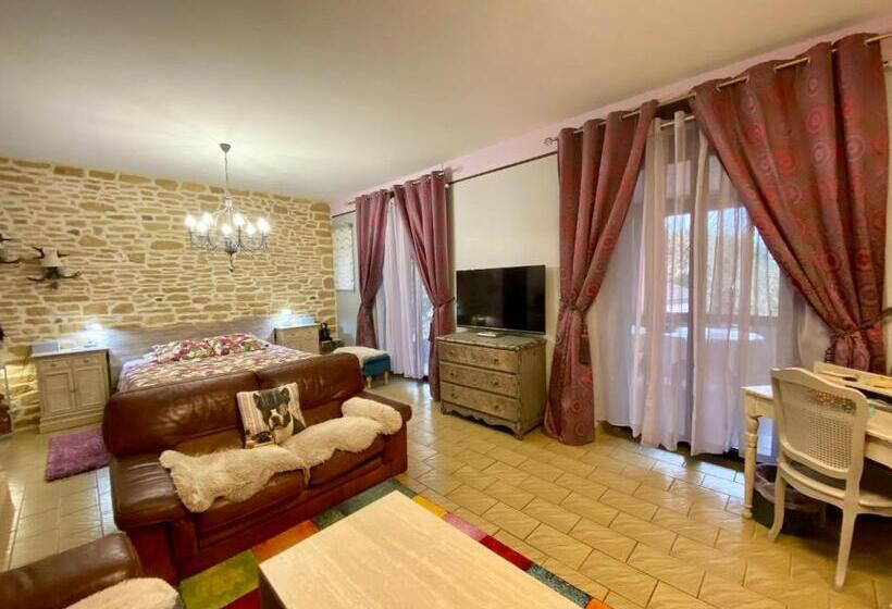 Люкс, ô Clair De Lune Chambres D Hôtes Climatisées à Sarlat   Parking Privé   Piscine Chauffée   Espace Bi