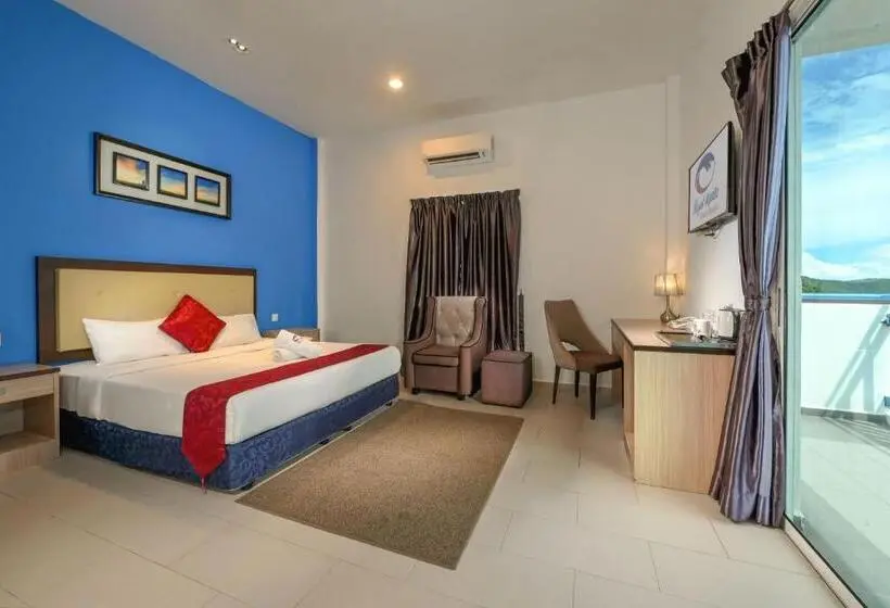 اتاق استاندارد با بالکن و چشمانداز دریا, Royal Agate Beach Resort