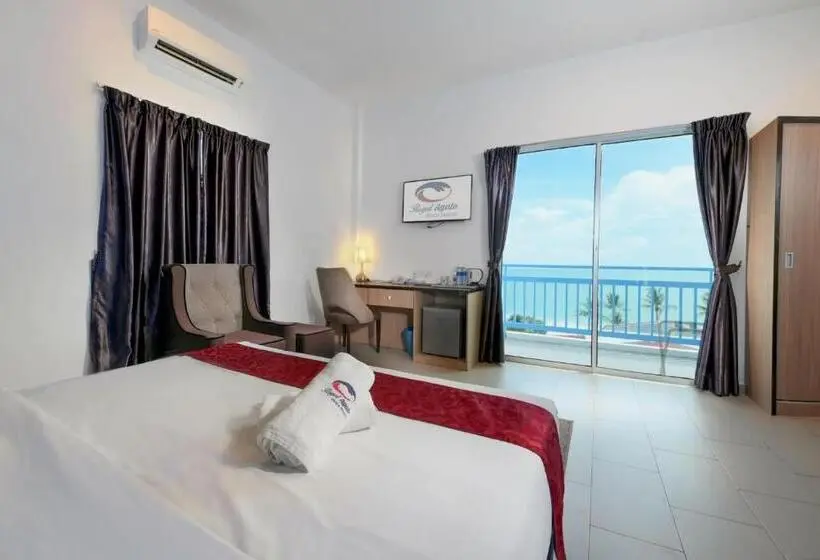 اتاق استاندارد با بالکن و چشمانداز دریا, Royal Agate Beach Resort