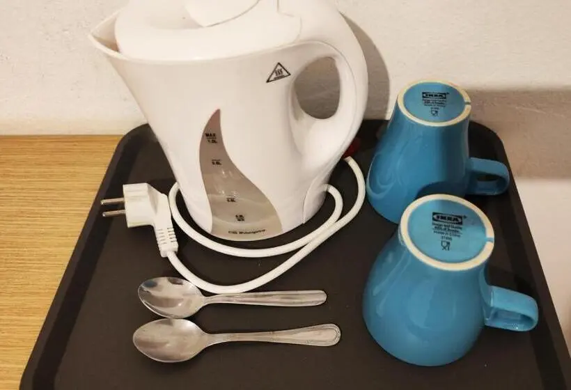 Standard-huone Terassi, Hostel Café Frenteabastos