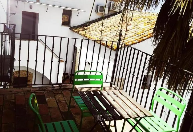 Standard-huone Terassi, Hostel Café Frenteabastos