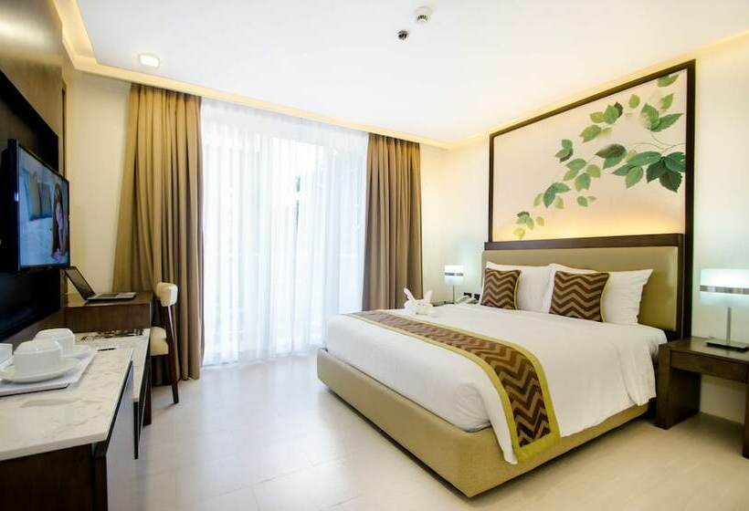 اتاق لوکس با چشمانداز استخر, Boracay Haven Suites