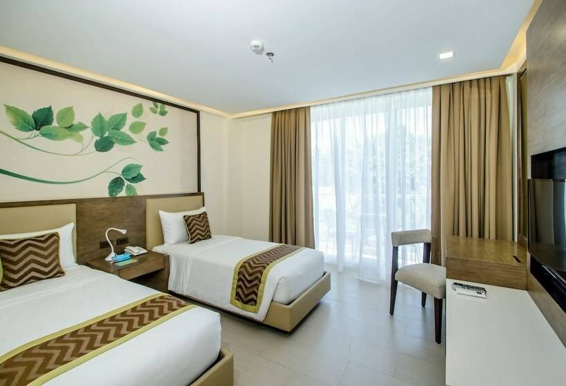 اتاق لوکس با چشمانداز استخر, Boracay Haven Suites