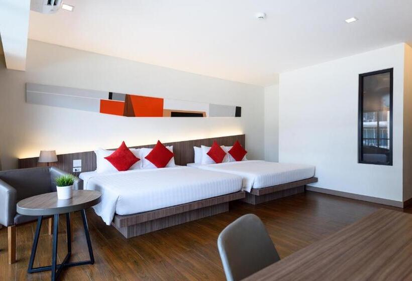 اتاق لوکس خانوادگی, J Inspired Hotel Pattaya
