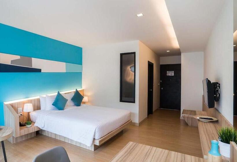 اتاق لوکس با چشم‌انداز شهر, J Inspired Hotel Pattaya