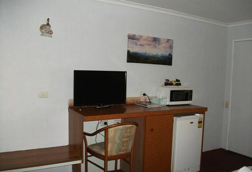 غرفة قياسية, Beerwah Glasshouse Motel