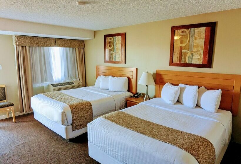 Номер Стандарт 2 Двуспальные Кровати, Bcminns  Lloydminster