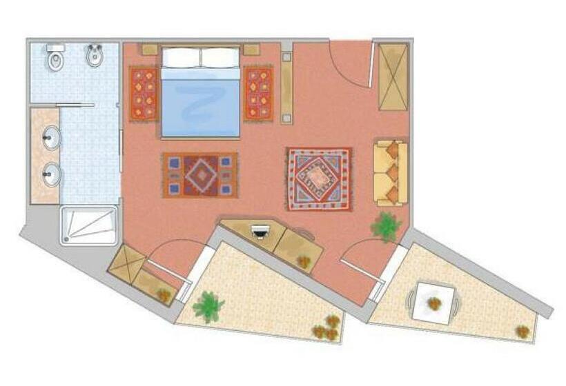 주니어 스위트 측면 바다 전망, Napoleon