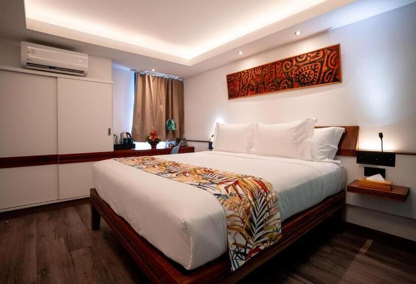 اتاق استاندارد با تخت بزرگ, Maitai Express Tahiti