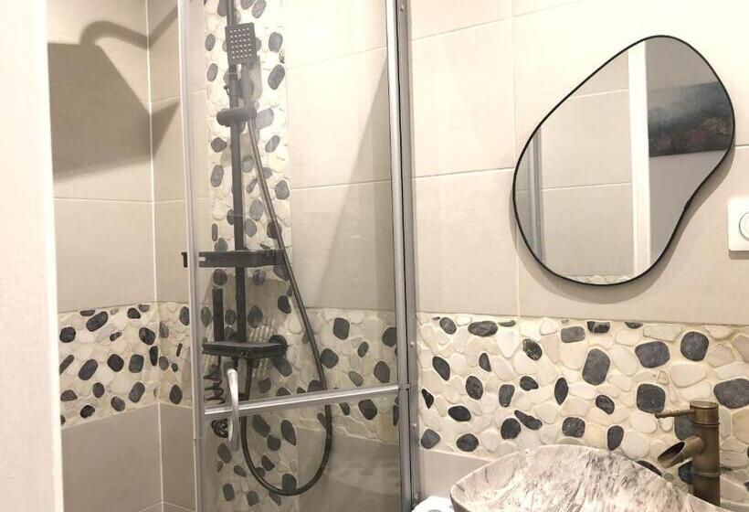 חדר סטנדרט חדר אמבטיה משותף, Vallée Verte Morancez