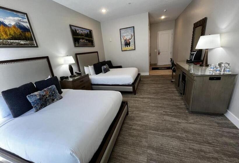 جناح ديلوكس, Huff House Inn And Cabins