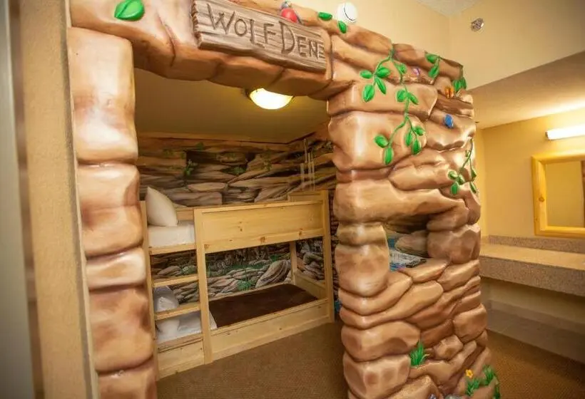 キングサイズベッドのスタンダードルーム, Great Wolf Lodge New England