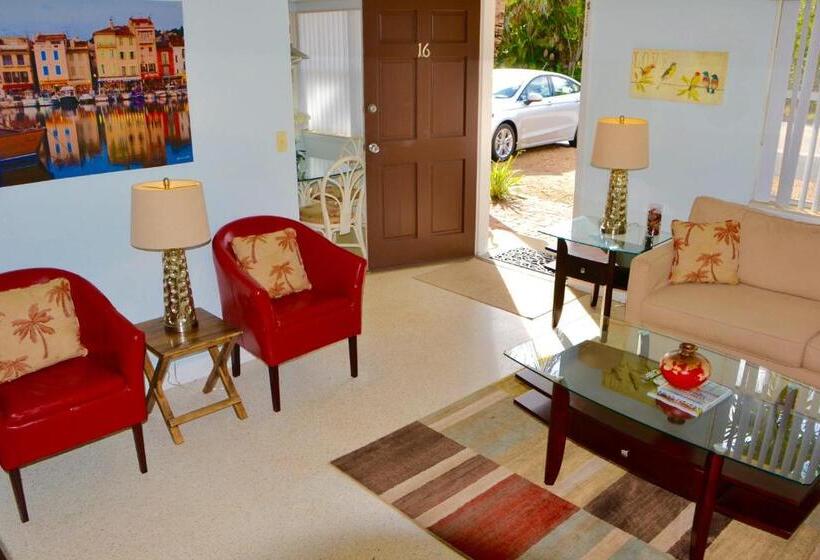 1베드룸 아파트 1층, Sea Turtle Inn