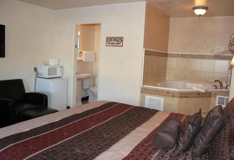 Sviitti Poreallas, Lava Spa Motel & Rv