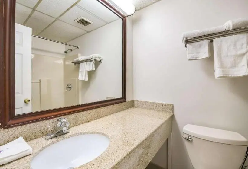 キングサイズベッドのスタンダードルーム, Motel 6 Tinton Falls, Nj