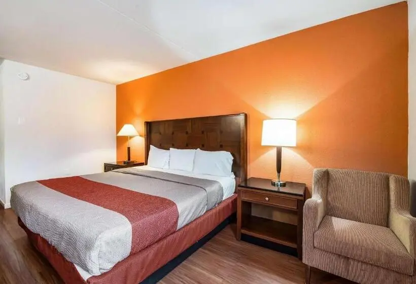 キングサイズベッドのスタンダードルーム, Motel 6 Tinton Falls, Nj
