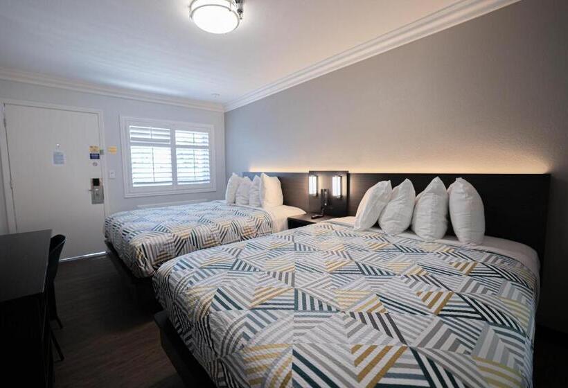 غرفة قياسية, Motel 6, Tustin, Orange County Ca