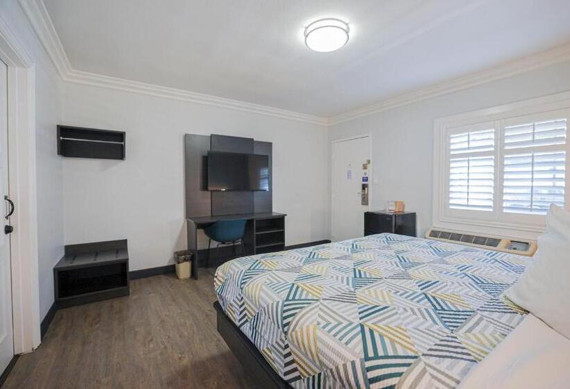 غرفة قياسية, Motel 6, Tustin, Orange County Ca