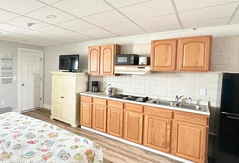 キングサイズベッドのスタンダードルーム, Abellona Inn & Suites