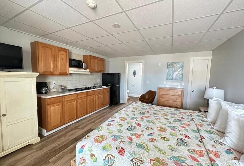 キングサイズベッドのスタンダードルーム, Abellona Inn & Suites