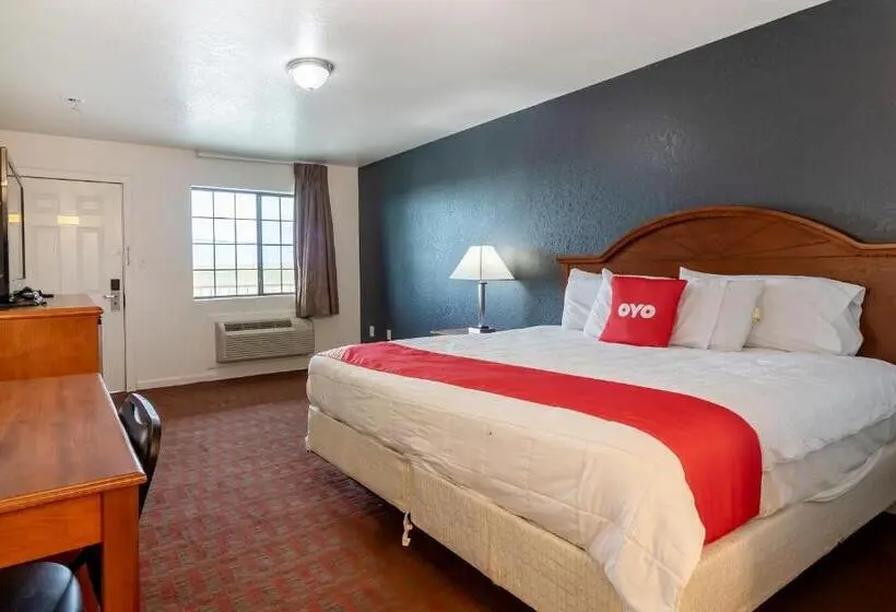 身障者適用キングサイズベッドルーム, OYO Hotel Pearsall I-35 East