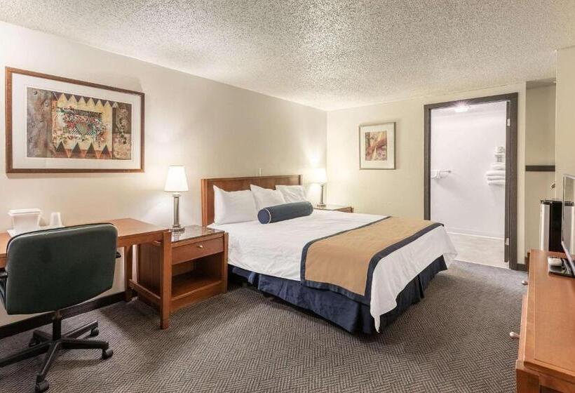 장애인을 위한 킹사이즈 침대 스탠다드 룸, Value Inn Kenosha I 94   Exit 344