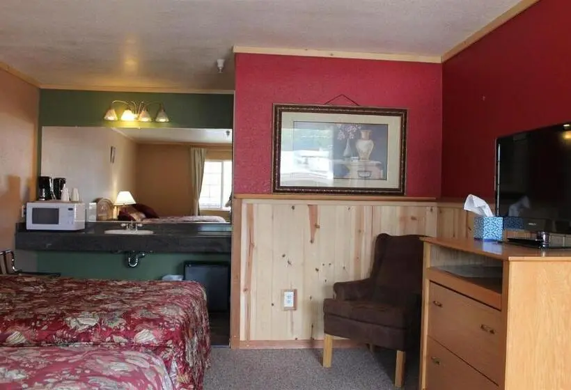 2ダブルベッドのスタンダードルーム, Whitney Portal Hotel And Hostel