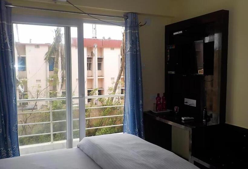 اتاق استاندارد, Goroomgo Hotel Arya Palace Puri Near Sea Beach   Luxury And Spacious Room With Parking Facilities