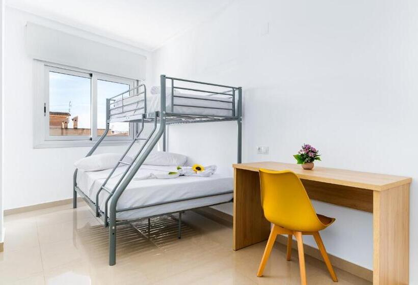 آپارتمان دلوکس 3 خوابه, Aparthotel Laguna Rosa