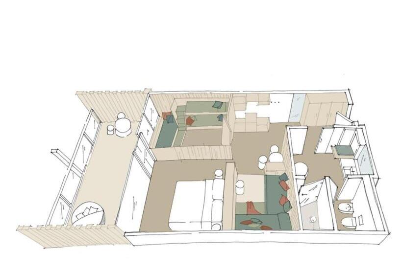 家庭套房, Aki Family Resort Plose