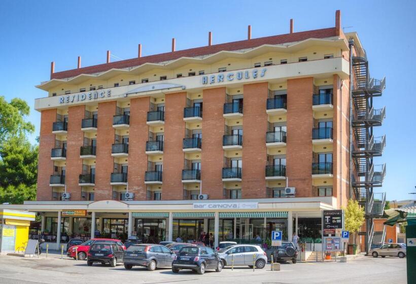 Апартаменты 1 Спальня с Балконом, Residence Hercules