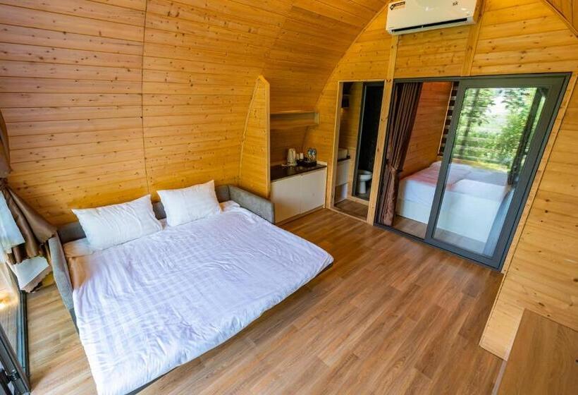 ویلای استاندارد با چشمانداز باغ, Khách Sạn Aquariusgarden Vân Long Ninh Bình