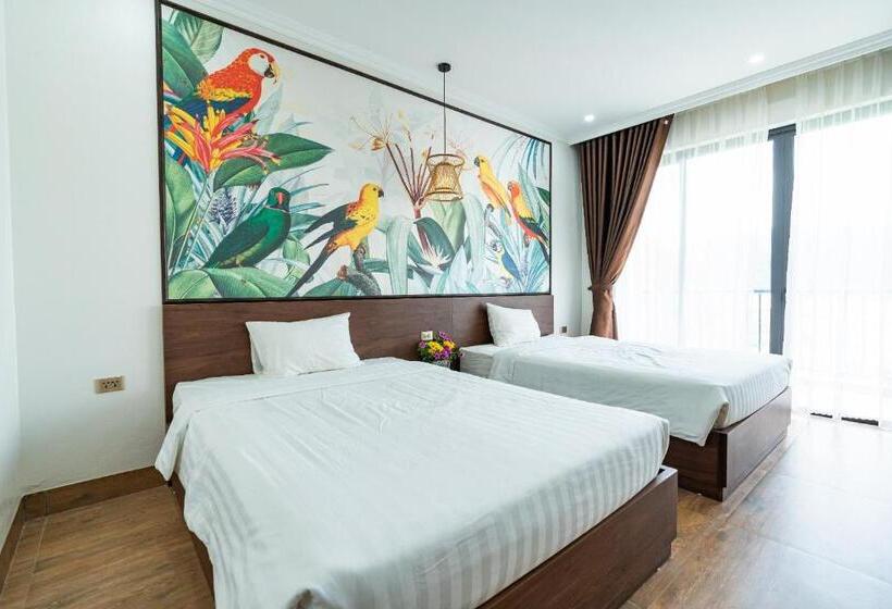 اتاق استاندارد با چشمانداز باغ, Khách Sạn Aquariusgarden Vân Long Ninh Bình